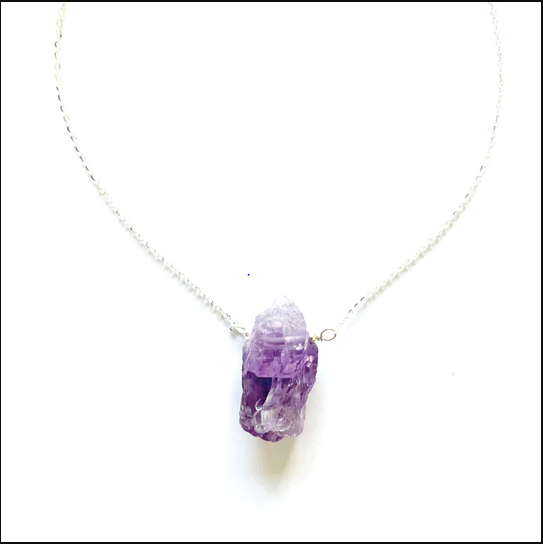 Sparkling Joy: Unveiling the Best Earrings Online and Raw Amethyst Necklaces
