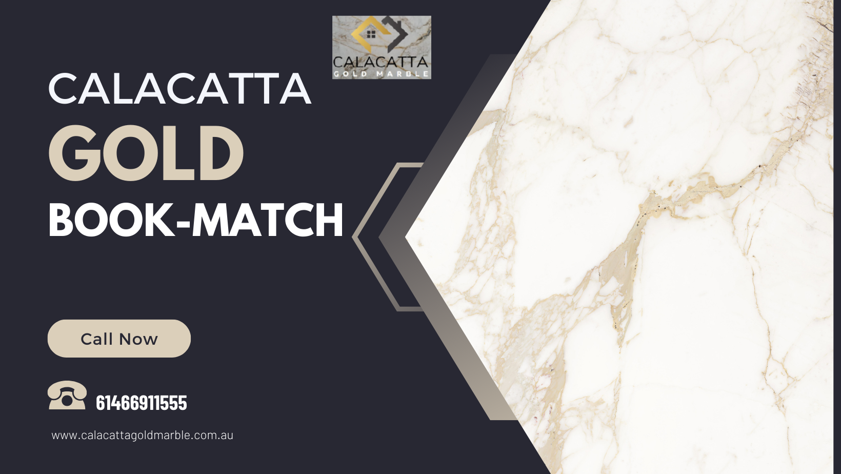 An Ultimate Guide to Buy Calacatta Gold Book-match and Slabs