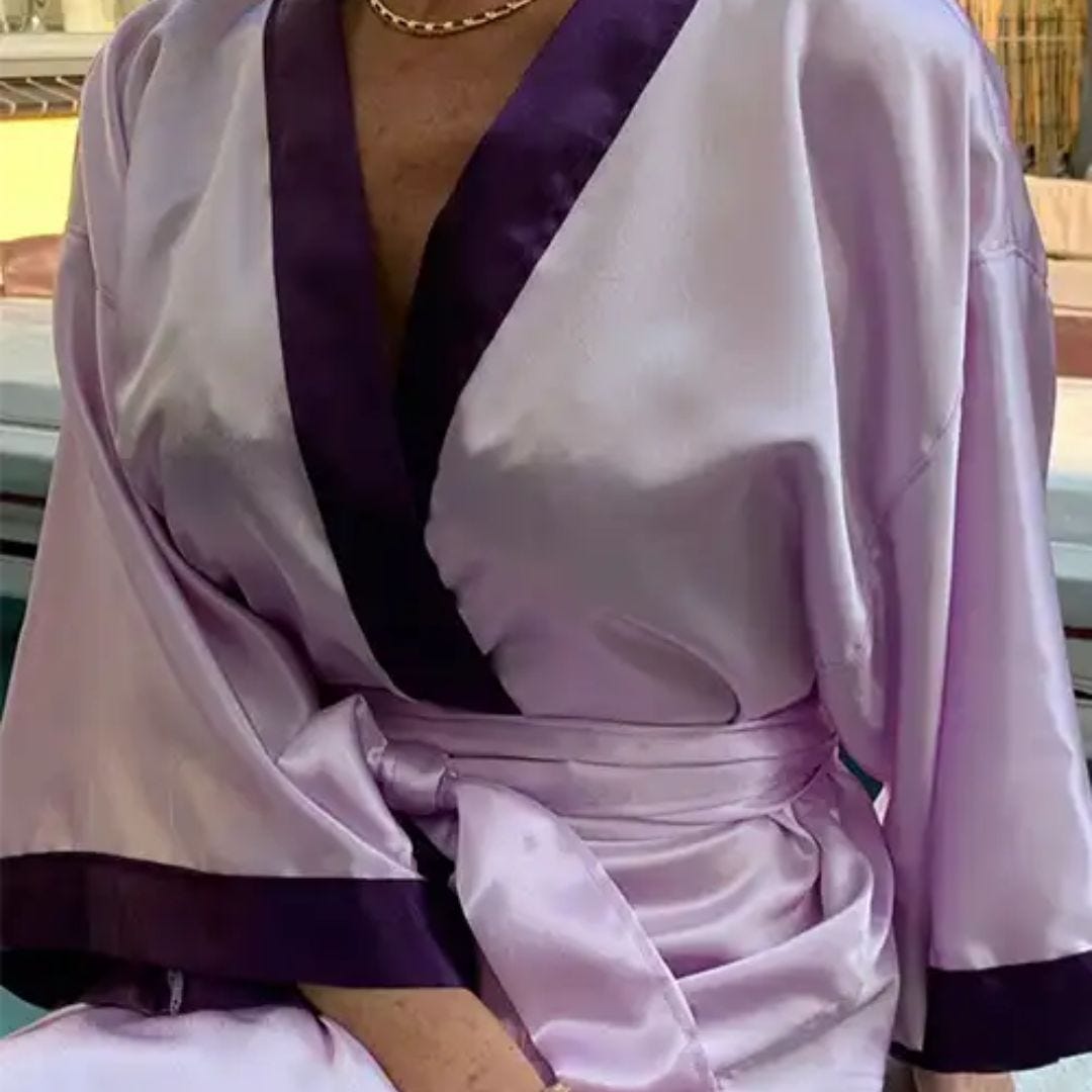 Koop een Korte Satijnen Kimono en Pastelkleur voor Dames en Zorg Ervoor dat je Stijl en Luxe Draagt | by Kimono Shop | Apr, 2024 | Medium