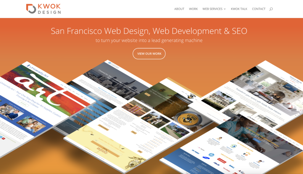 Creative Web Development Agency San Francisco – Kwok Design