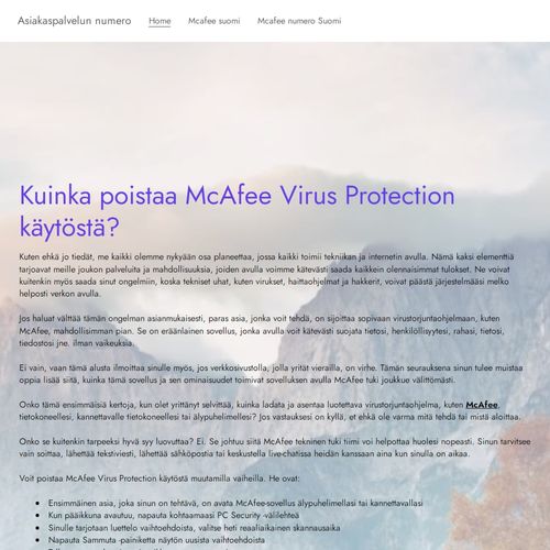 McAfee Error Code 422: Syyt ja korjaukset