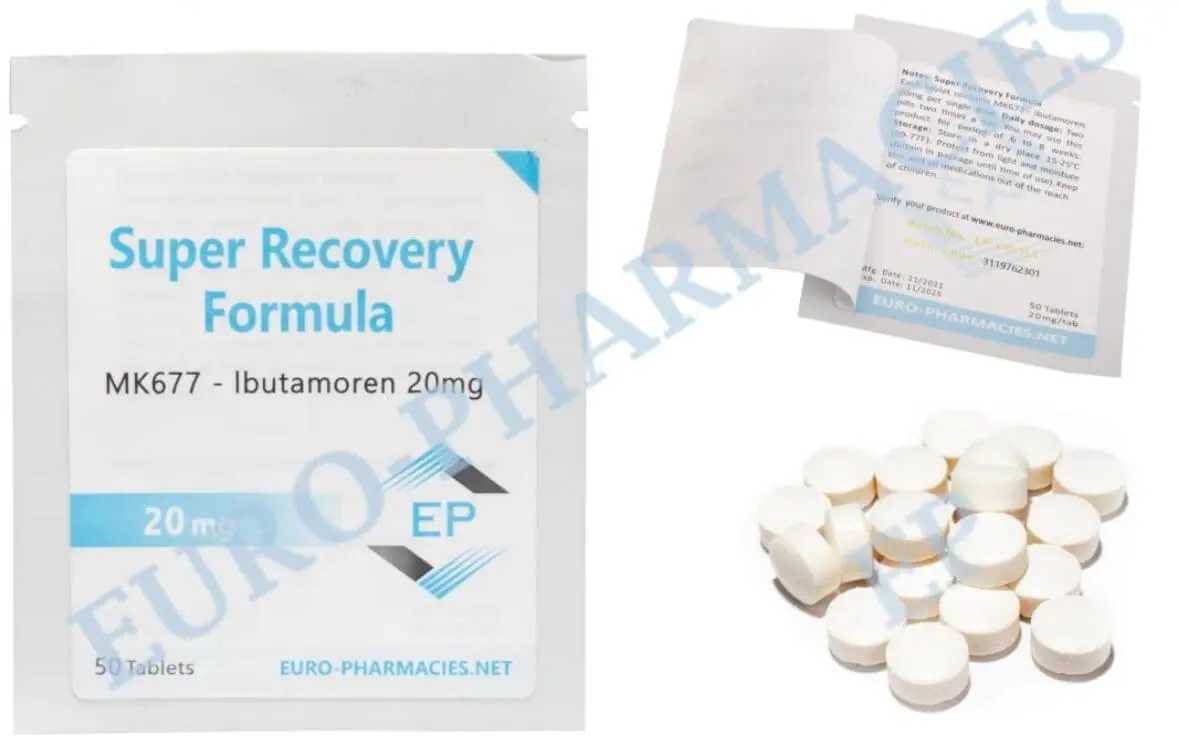 Euro Pharmacies Super recovery (MK677) – 20mg/tab ..