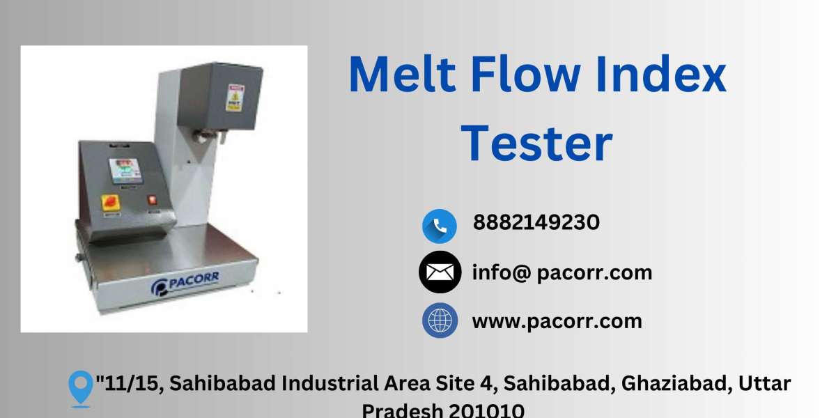 Melt Flow Index Tester from pacorr.com: The Key to Understanding Polymer Melt Characteristics for Better Quality Control