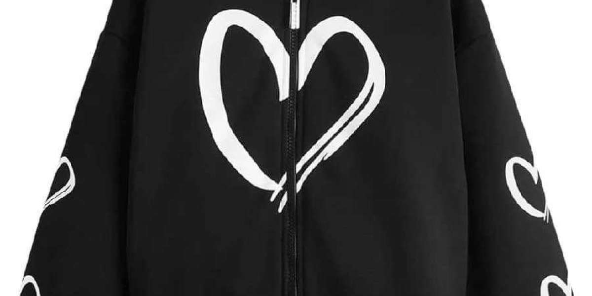 Caring for a Y2K Heart Shape Zipper Hoodie